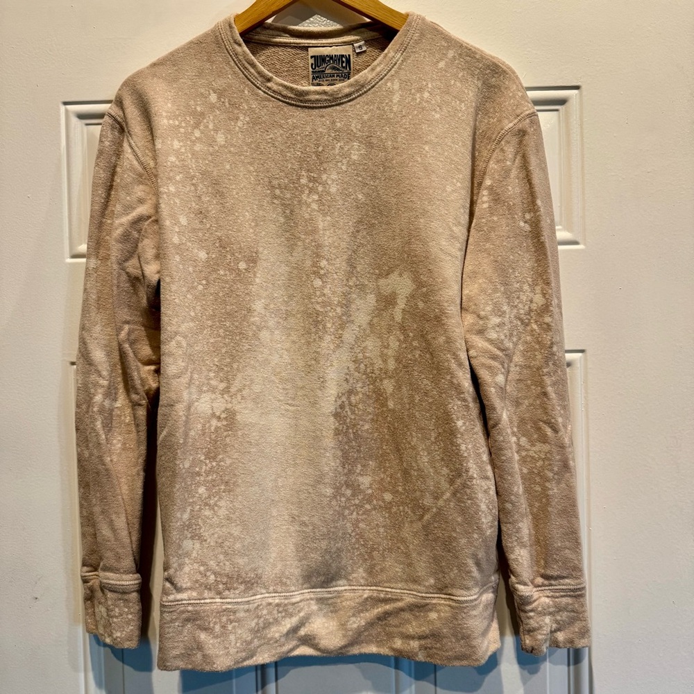 Natural Dyed Jungmaven Sierra Raglan Sweatshirt